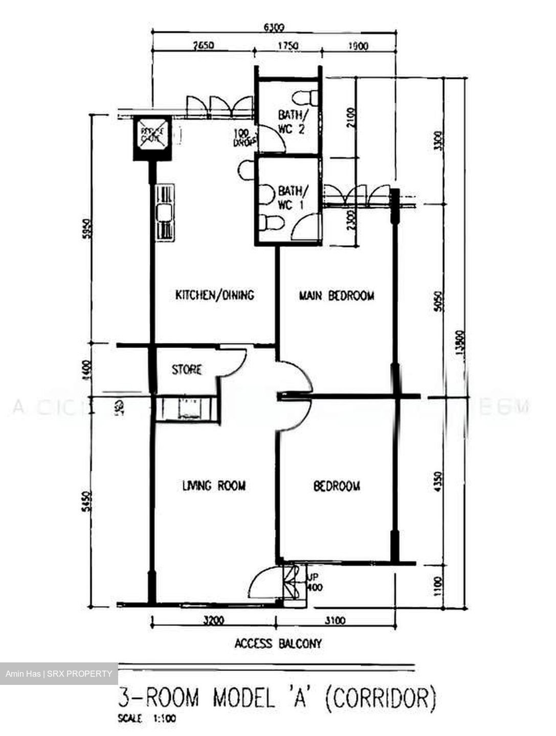 Blk 418 SUN PLAZA GARDENS (Tampines), HDB 3 Rooms #606951411
